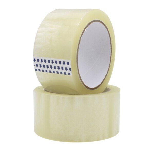 PP-Klebeband, 50 mm x 66 lfm, transparent, leise