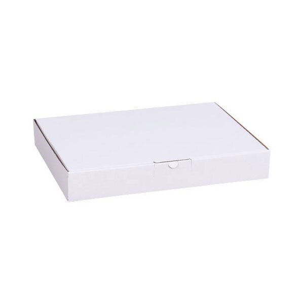 Maxibriefkarton, 180 x 130 x 45 mm (DIN A6), weiß