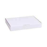 Maxibriefkarton, 180 x 130 x 45 mm (DIN A6), weiß